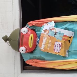 Fortnite Fishstick Halloween costume.                      Size- XL 14-16 NWT